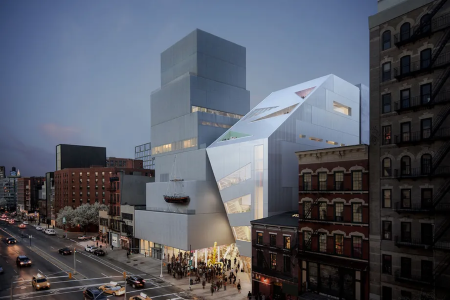 Rem Koolhaas egyik brutalista stílusú épülete. Az a szörnyű benne, hogy hosszú évtizedekig, talán évszázadokig fogja elcsúnyítani a környezetét,